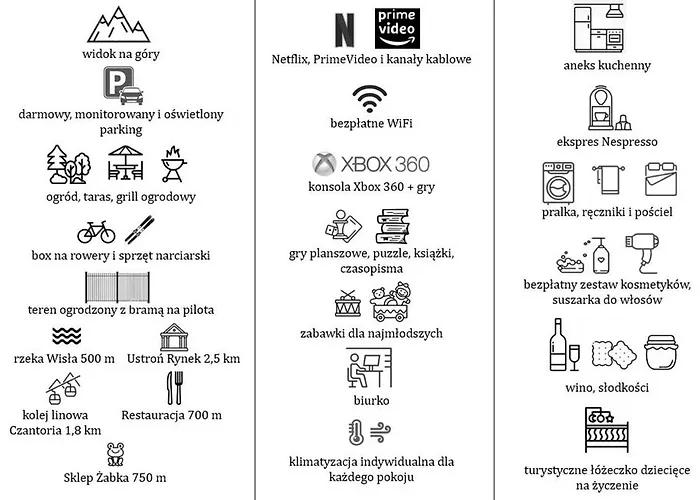 شقة Domki W Gorach Z Prywatnym Spa - 4 Seasons Lodges Ustron - Domek A *